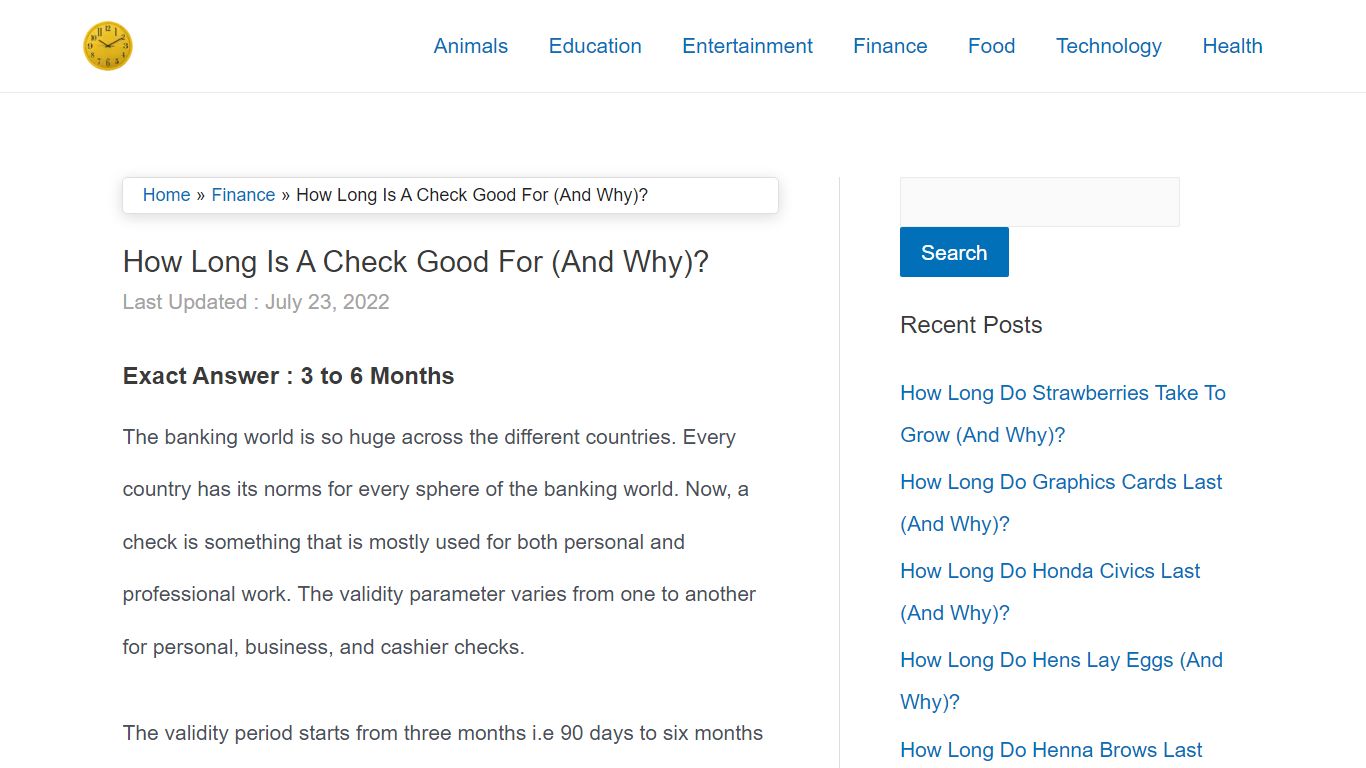 How Long Is A Check Good For (And Why)?